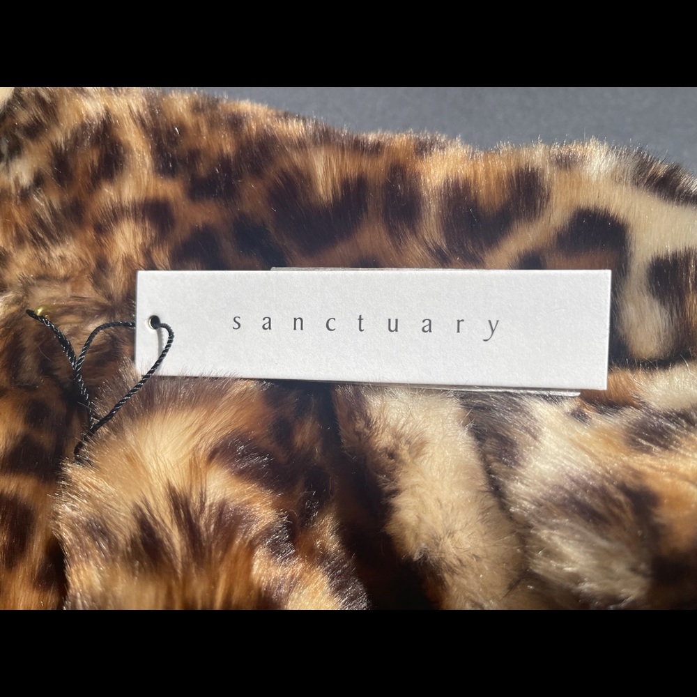 Sanctuary Faux Fur Denim Jacket